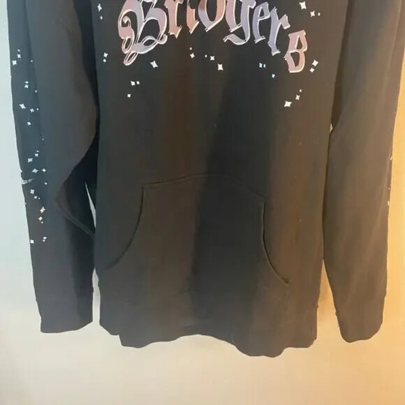 Phoebe Bridgers Dragon Pullover Hoodie Authentic 2XL Black Stars Moon Sweatshirt - Picture 7 of 13
